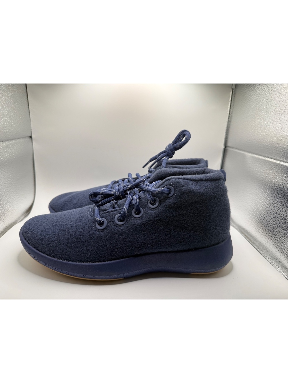 Allbirds men’s 8 Wool Runner Up Mizzle in Hazy Indigo